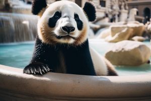 panda-bagno-fontana-roma